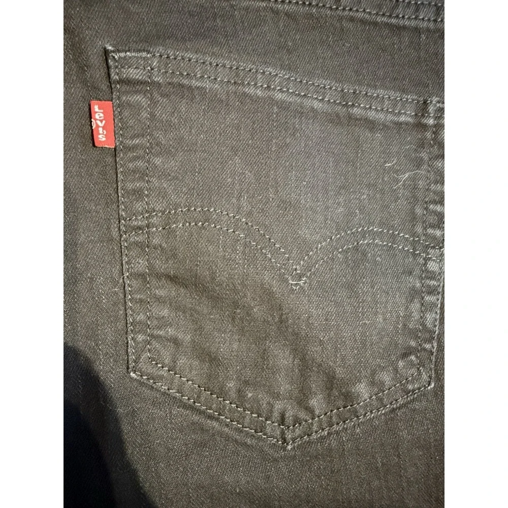 Levis 559 Jeans Mens 34x32 Black Dark Wash Relaxed Straight Stretch Denim Casual